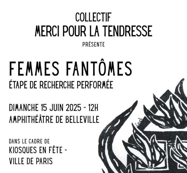 Lecture théâtrale : Merci pour la tendresse x MINERVA