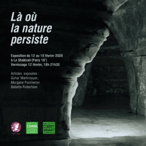 Image affiche là où la nature persiste