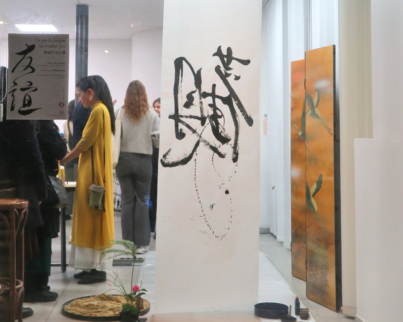 Ce que la langue ne traduit pas - vue d'exposition